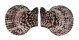 PECTINIDAE CHLAMYS LENTIGINOSA shell